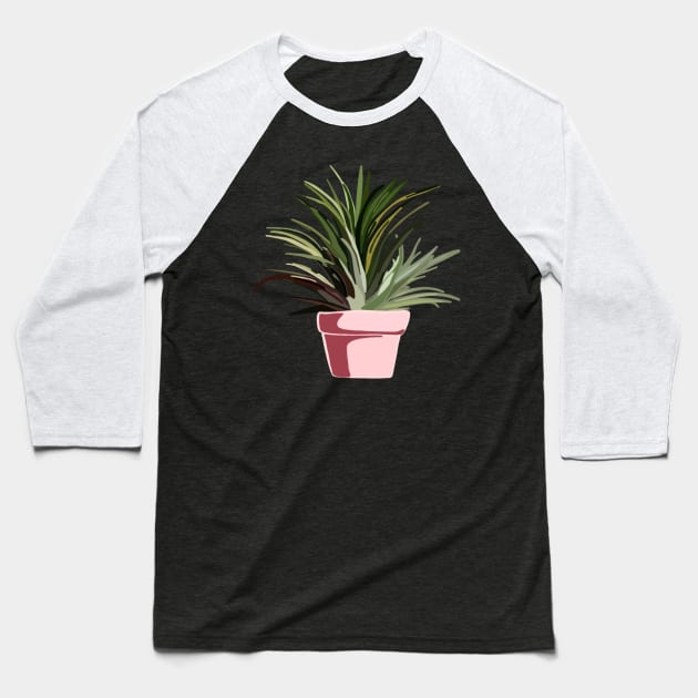 Houseplant Baseball T-Shirt by wildjellybeans